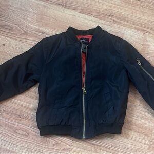 Stylish Black Kids Puffer Jacket